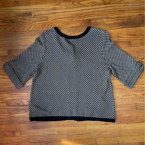 Like New Nic & Zoe Silk Cardigan Sz L - Picture 3 of 5